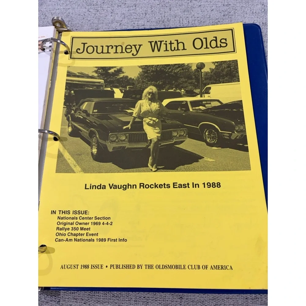 Journey Of Olds‎ Oldsmobile Club Of America Newsletters 1987/1988